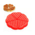 AussieSuperStore Homeware Supplies Silicone Waffle Maker Heart Shape Baking Mould Silicone Waffle Maker Heart Shape Baking Mould | Waffle Heart Molds CBWAFFLEHEART